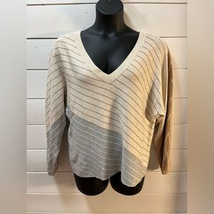 REITMANS striped lightweight sweater - size XXL